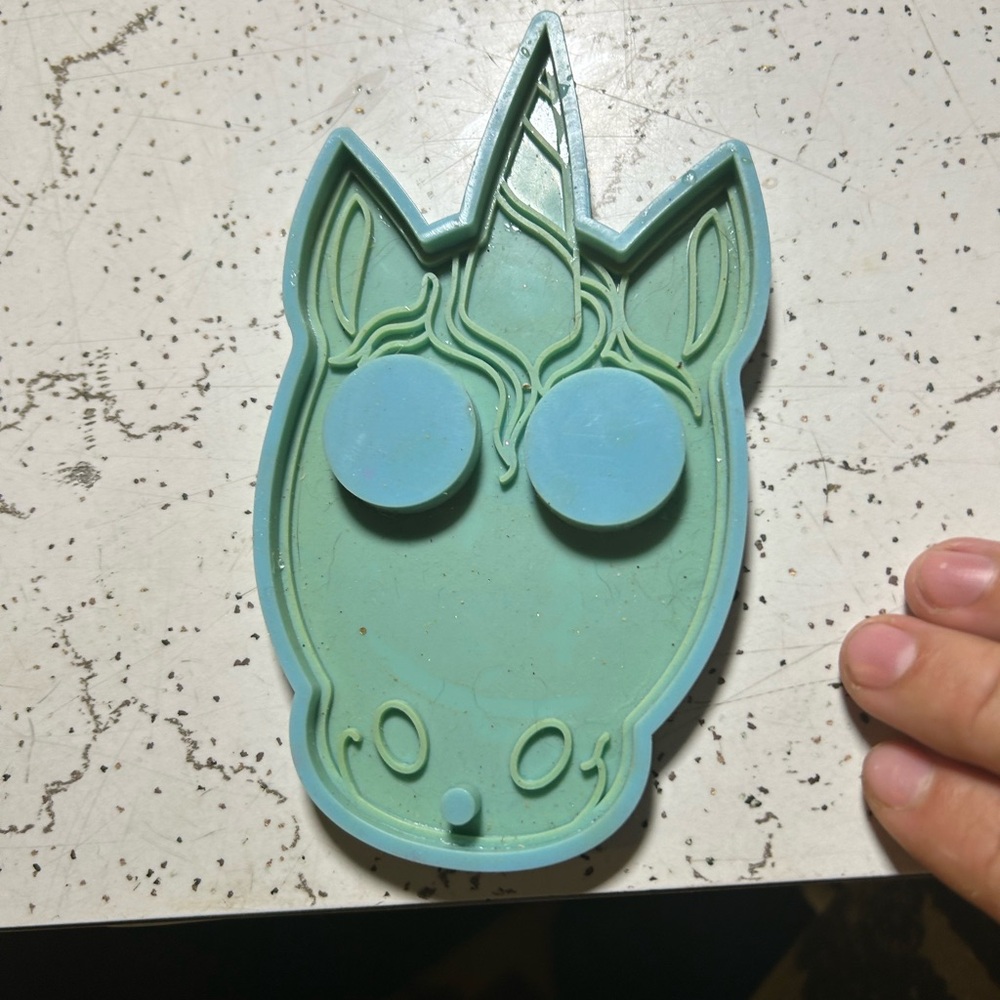 Blue Unicorn Silicone Mold